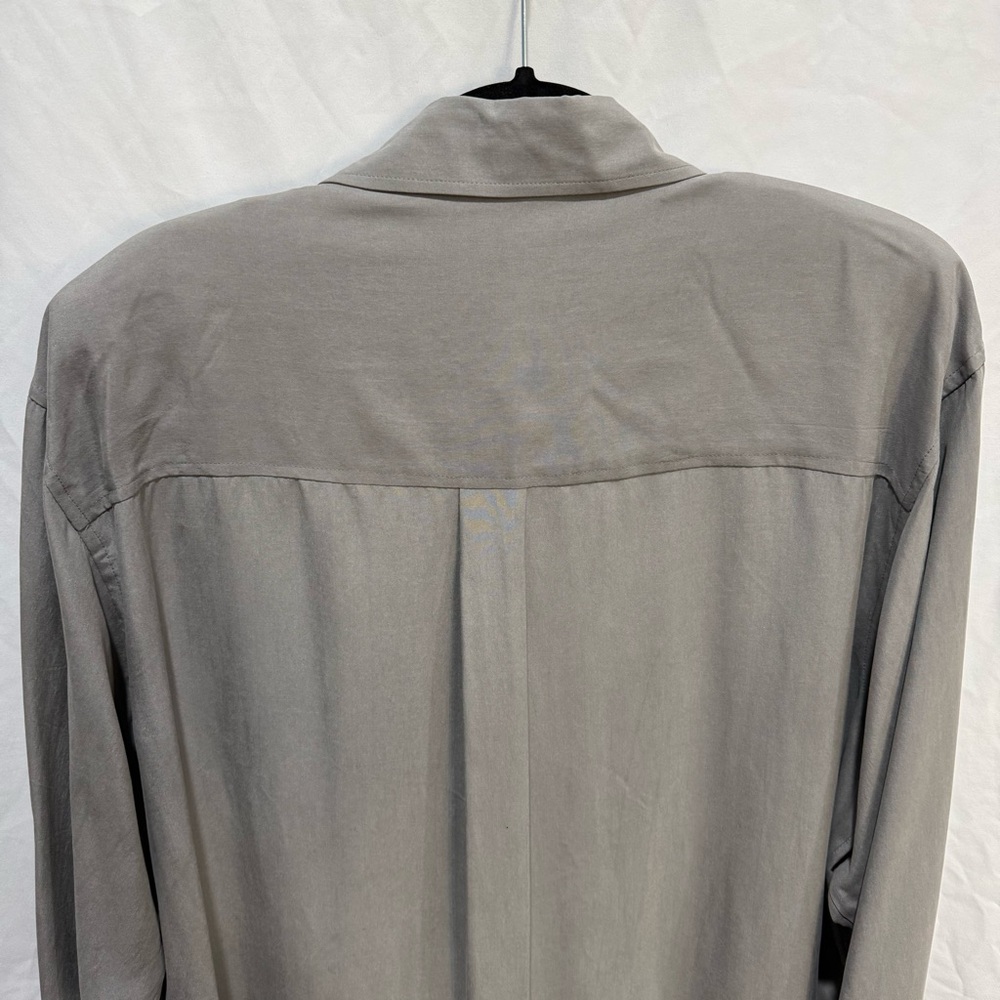 Anna and Frank Studio Vintage Silk Button Front Blouse Old Money Luxury Bold 2XL - Picture 11 of 16